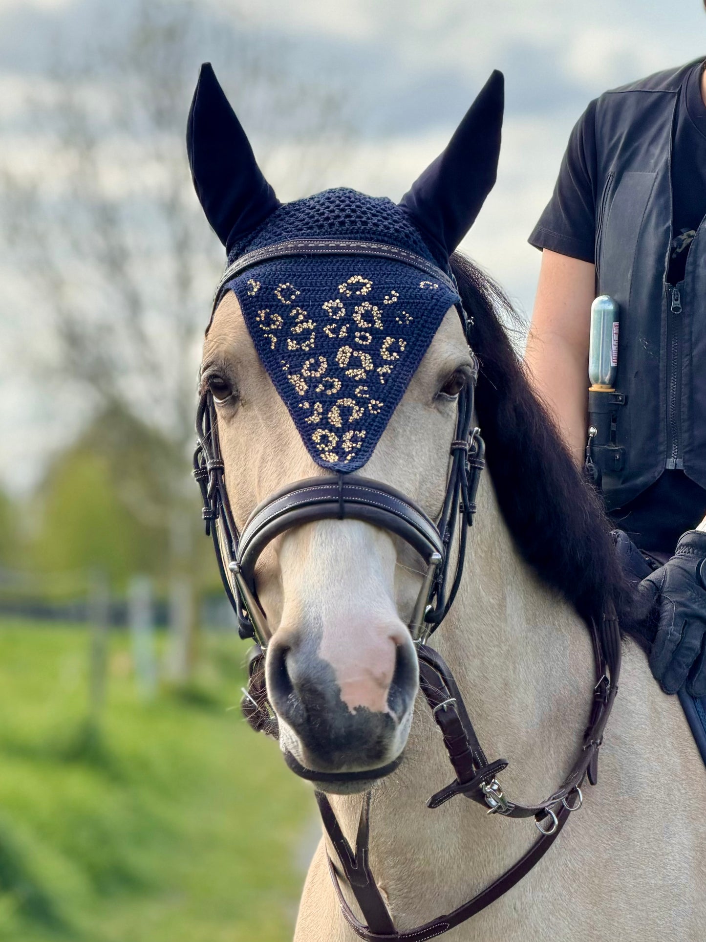 Bonnet long Hotshot – Strass léopard