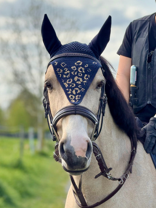 Bonnet long Hotshot – Strass léopard